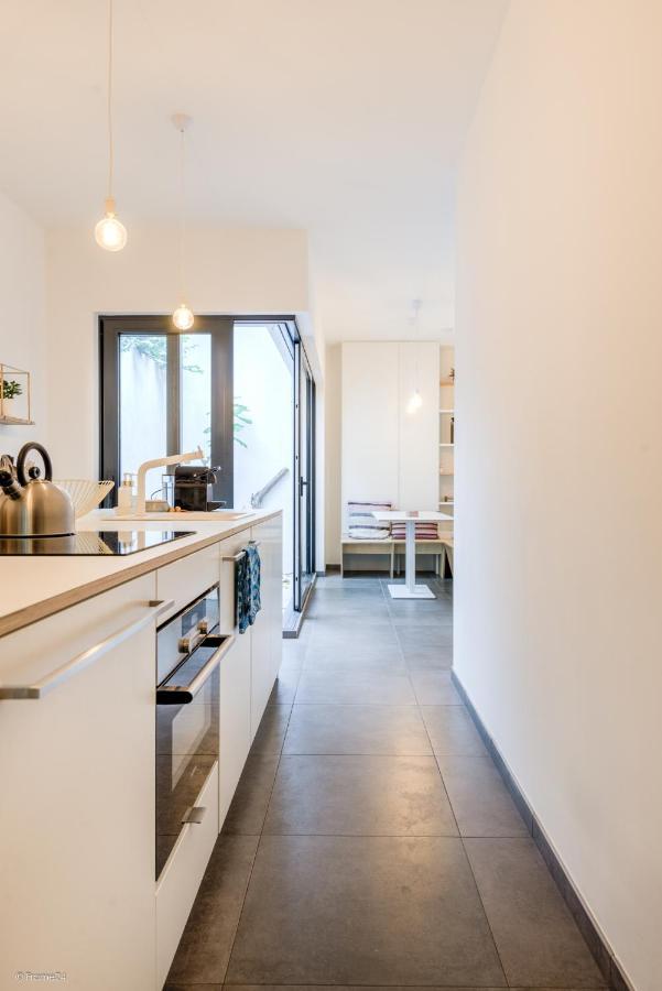 Stylishly Furnished Private Home In A Vibrant Area 安特卫普 外观 照片