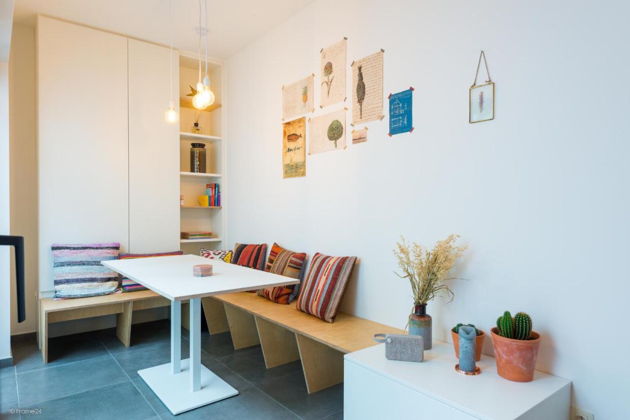 Stylishly Furnished Private Home In A Vibrant Area 安特卫普 外观 照片