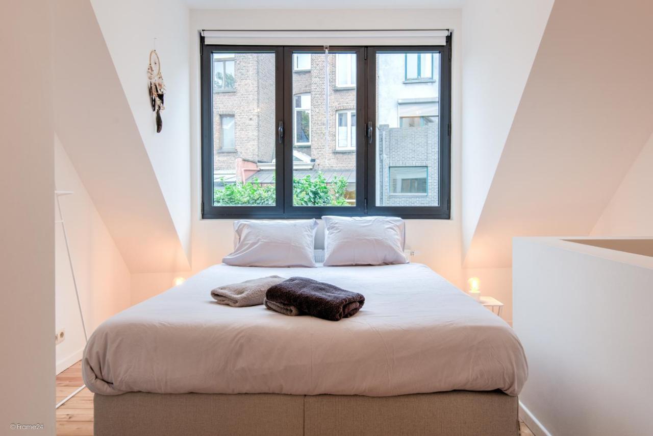 Stylishly Furnished Private Home In A Vibrant Area 安特卫普 外观 照片